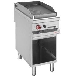 GRILLADE FRY-TOP GAZ PLAQUE NERVUREE