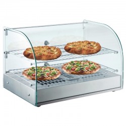Vitrine Chauffante 45L 2 Étages BUFFALO
