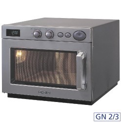 MICRO-ONDES PROFESSIONNEL INOX - MÉCANIQUE 1850W