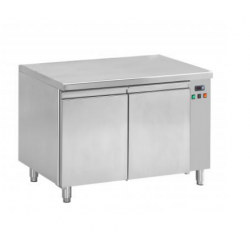 Table réfrigérée ventilée pour boulangerie 2 portes