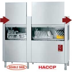 Lave-vaisselle à traction de paniers 200Pan/H