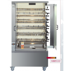 Rôtissoires verticales de double broche (11)