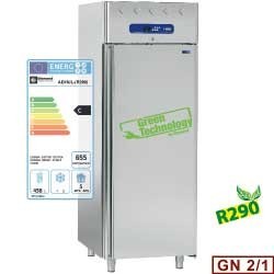 Armoire frigorifique 700 litres ventilée, 1 porte GN 2/1