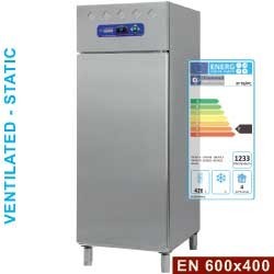 Armoire frigorifique EN 600x400, ventillé/statique 1 porte