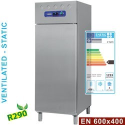 Armoire frigorifique EN 600x400, ventillé/statique 1 porte