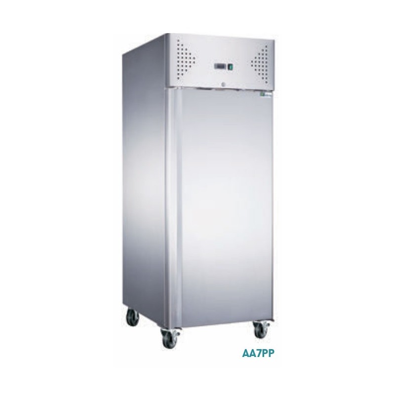 Armoire réfrigérée positive 1 porte pleine 650 L - Inox (AA7PP)