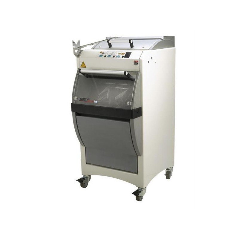 Trancheuse à pain automatique sur roulettes