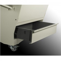 Trancheuse automatique à 2 Tapis sur roulettes