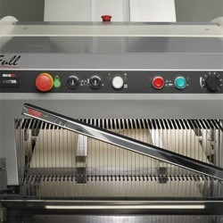 Trancheuse automatique à 2 Tapis sur roulettes