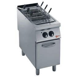 CUISEUR A PÂTES ÉLECTRIQUE 1 CUVE GN1/1 SUR MEUBLE