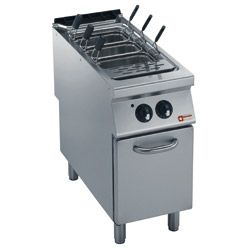 CUISEUR A PÂTES ÉLECTRIQUE 1 CUVE GN1/1 + MEUBLE (BOILER)