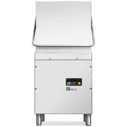 Lave-vaisselle à capot 50X50 - inox AISI 304 - Sans adoucisseur - Tri 400 V (LVSH100)