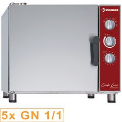 Four électrique de remise en température - maintien 5x GN 1/1 + humidificateur