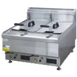 Friteuse gaz à poser 10l double-650 (JUS-TRC-2)