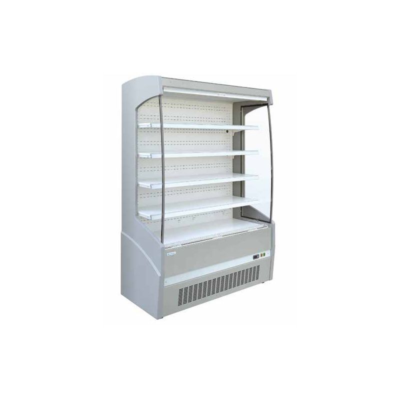 Vitrine réfrigérée murale DELTA avec rideau de nuit L.705 mm (DEL70)