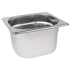 Bac Inox GASTRONORME  1/6 - 176 x 162 mm - 1,7 L (B16150), afi