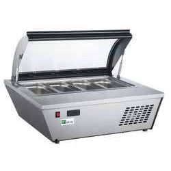 Présentoir à poser négatif 67 L pour crèmes glacées hauteur 356 mm (RTD-67L), AFI