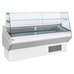 COMPTOIRS D’EXPOSITION vitrage droit froid statique (AL200)