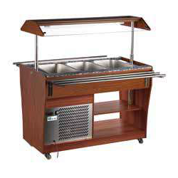 Buffet réfrigéré 3 bacs GN 1/1 (RTS-1210L)