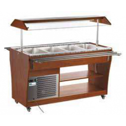 Buffet réfrigéré 4 bacs GN 1/1 (RTS-1490L)