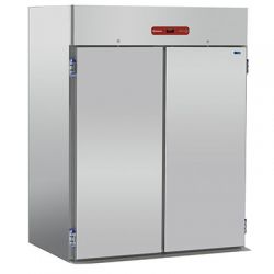 Armoire frigorifique, 2 chariots GN 2/1 - EN 600x800