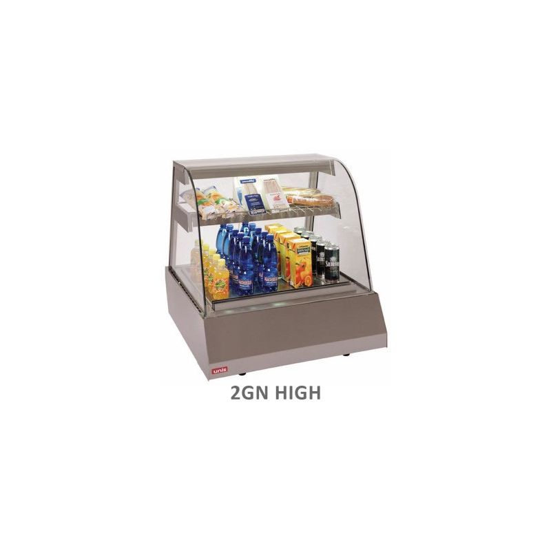 Vitrine kentucky GN 2 haut, avec humidification, Engelen-Heere
