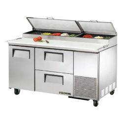 copy of Table de préparation pizza, 4 tiroirs, True