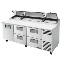 copy of Table de préparation pizza, 2 tiroirs, True