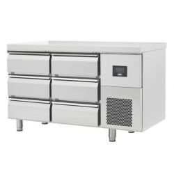 TABLES RÉFRIGÉRÉES gn 1/1 à tiroirs positives évaporateur traité (OZ4PTP)