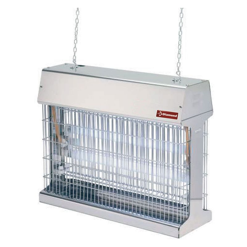 Exterminateur d'Insectes "Plafonnier" en Inox