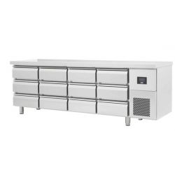 TABLES RÉFRIGÉRÉES gn 1/1 à tiroirs négatives évaporateur traité (OZ8PTN)