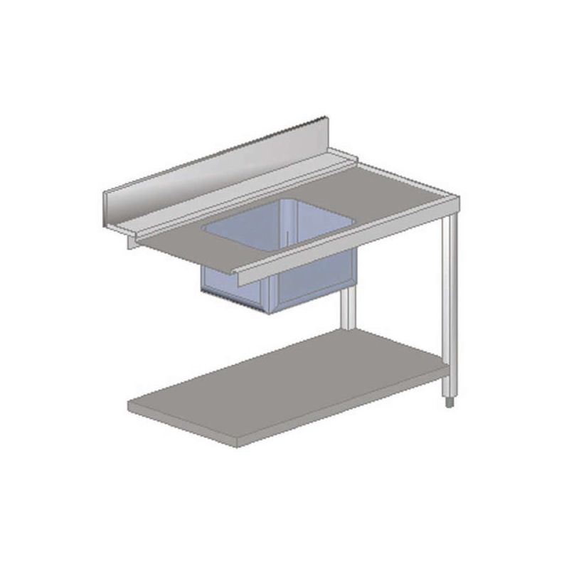 Plonge entrée droite 120 cm (K5/DX), afi