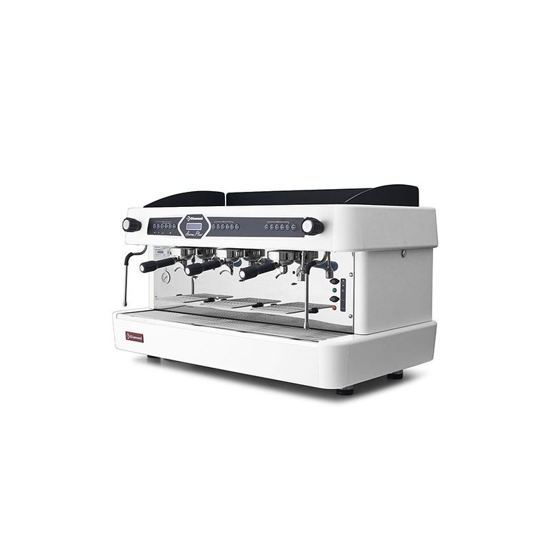 Machine à café 3 groupes, automatique.(avec display)-BLANC