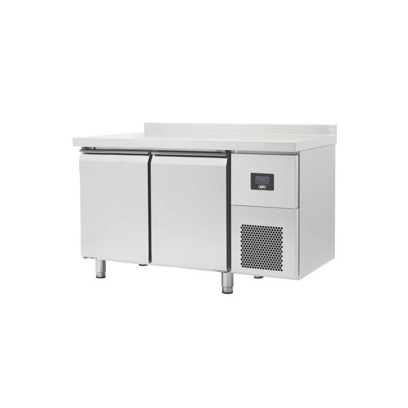 TABLES RÉFRIGÉRÉES gn 1/1 avec dosseret portes pleines positives évaporateur traité (OZ2ND)