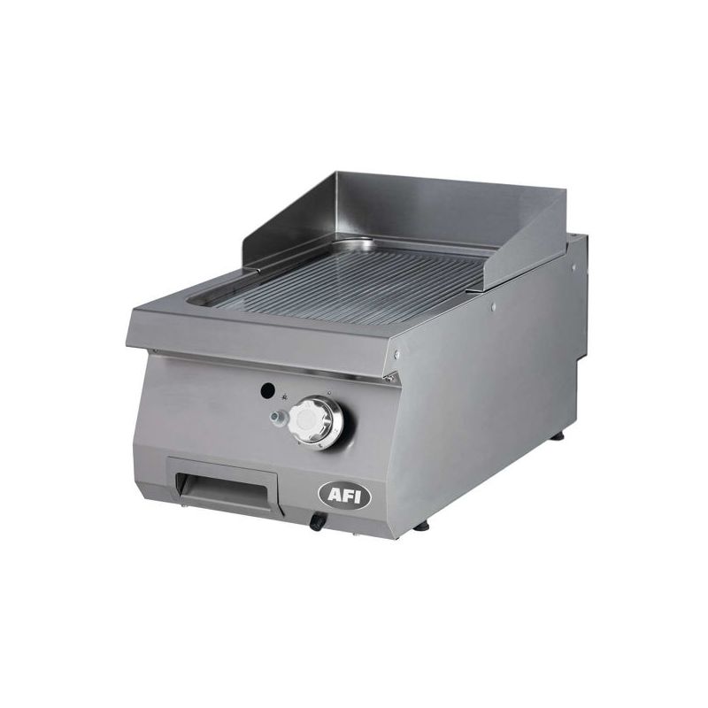 Grill gaz à poser - plaques simples nervurées - Série 900 (GR9G40N)