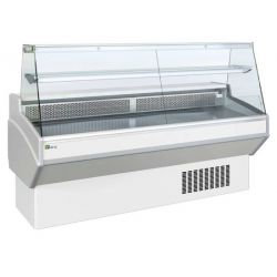 COMPTOIRS D’EXPOSITION vitrage droit froid ventilé (AL150V), afi