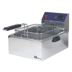 Friteuse Électrique 4L Simple à poser Mono 230V Grande Surface Sans Vidange (SF5), afi