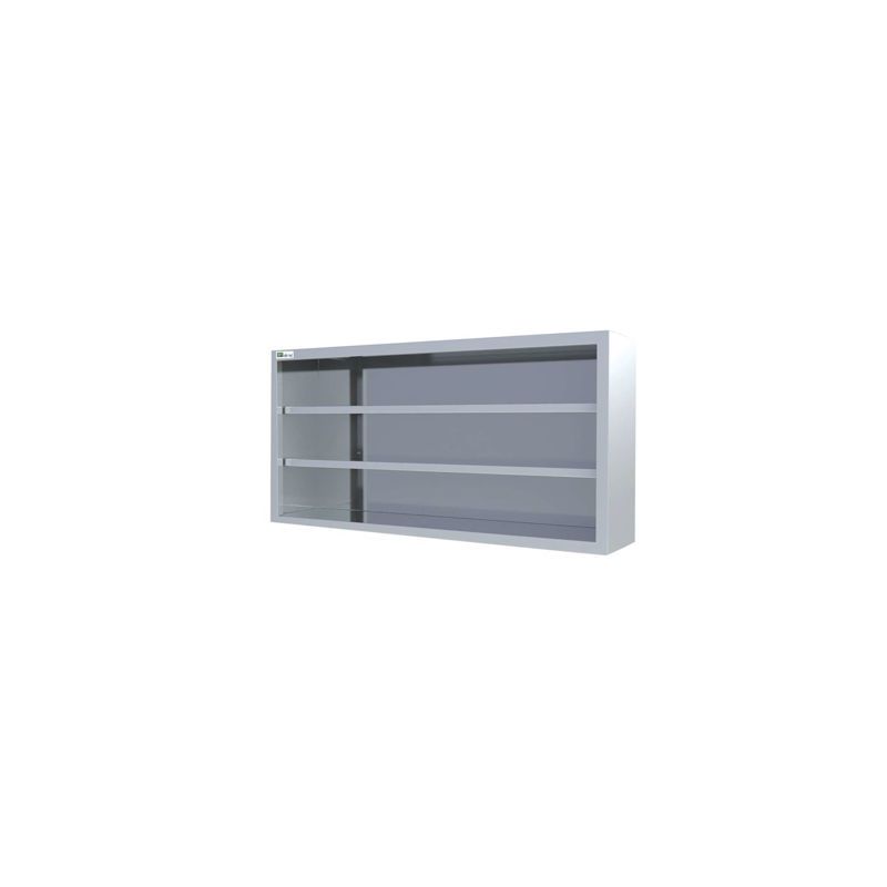 Armoire murale en inox sans porte GASO20, afi