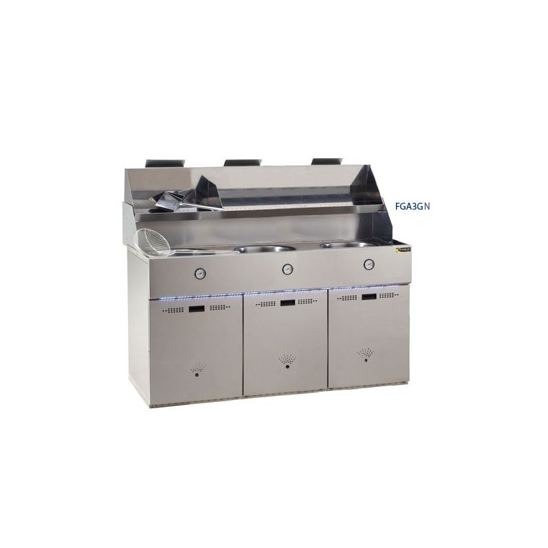 Friteuse Défi 3 cuves, sofinor