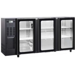 Arrière-bar réfrigéré 3 portes vitrées sans groupe (FGB170SGV)