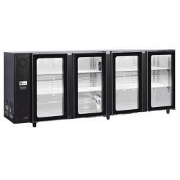Arrière-bar réfrigéré 4 portes vitrées sans groupe (FGB260SGV)