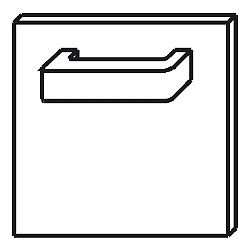 PORTE 450 mm (Dx ou Gx), DELTA 1100