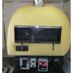 FOUR rotatif rond a bois 105