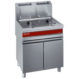 Friteuse Gaz 2x15 Litres sur Armoire