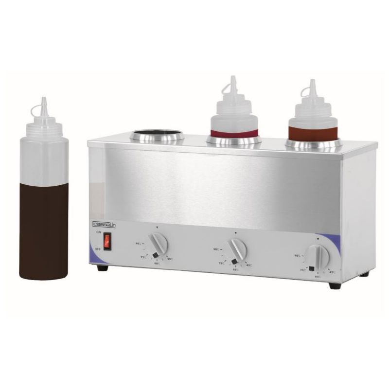 Chauffe-sauce 3 emplacement