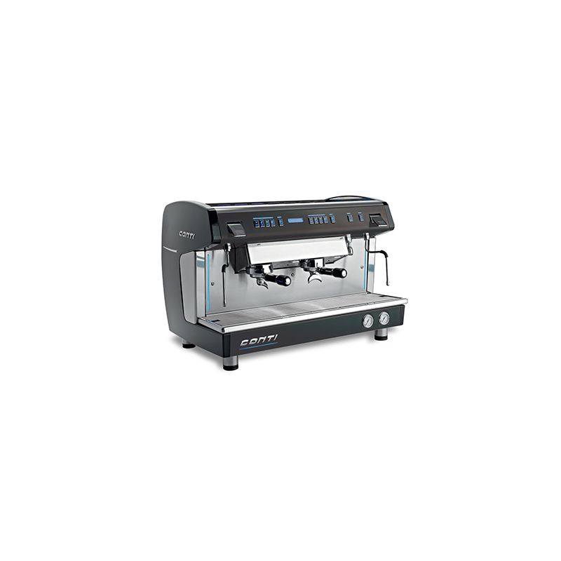 Machine à café 2 groupes automatique CONTI – Performance et qualité pour les cafés et bars