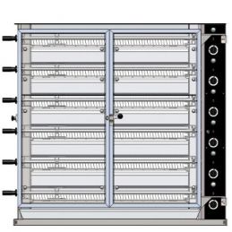 Rôtissoire Confort à Poulets Gaz Moteur à Droite SOFINOR