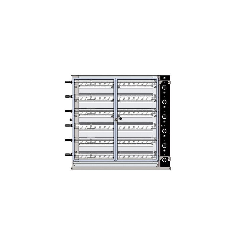 Rôtissoire Confort à Poulets Gaz Moteur à Droite SOFINOR