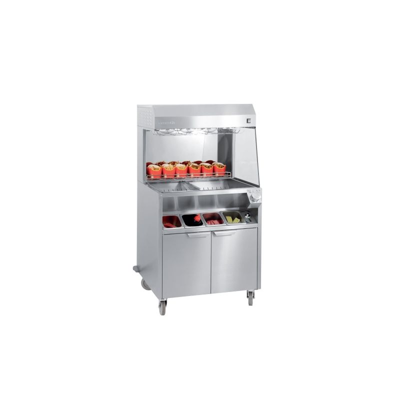 Poste de salage double chauffe 800 - Réf. CPDSDC800