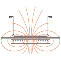 CUISINIERE ELECTRIQUE 2 FOYERS INDUCTION -TOP- (schéma)